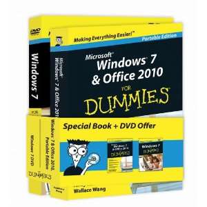 Windows 7 & Office 2010 For Dummies Book + DVD Bundle 9781118029411 