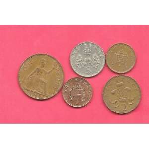  Gb Uk Great britian 5 diff collection lot 