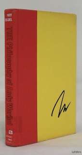 The Philosophy of Andy Warhol ~ SIGNED Andy Warhol ~ 1st/1st ~ First 