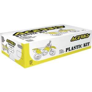  Acerbis Plastic Kit   Black Plastic 2082030001: Automotive