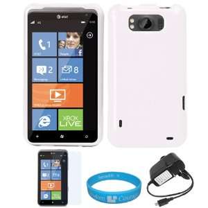   Windows Smart Phone + Clear Screen Protector + Black Wall Charger