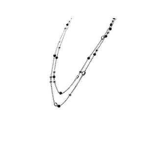  Silver Multi Gemstone Necklace: Jewelry