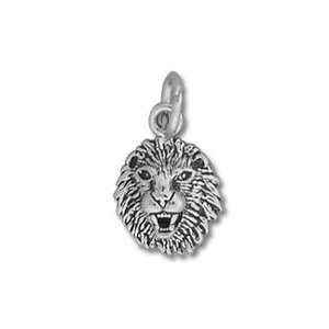  Sterling Silver Lion Charm 