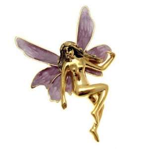  Acosta   Purple Wings   Fairy Brooch Jewelry
