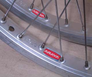 araya 7x 20 inch bmx wheels with suzue unsealed hubs   used
