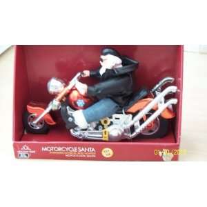   Santa , Animated, Musical and Lighted Motociclista Santa: Toys & Games