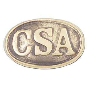  CSA Belt Buckle (Oval) Arts, Crafts & Sewing