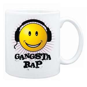    New  Smile , I Listen Gangsta Rap  Mug Music: Home & Kitchen