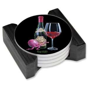  Michael Godard   Sweet Symphony Ceramic Drink Coaster Set 