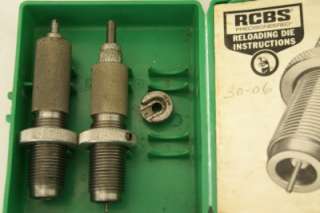 RCBS 30/06 FL 2 DIE SET RELOADING DIES WITH #3 RCBS SHELL HOLDER 