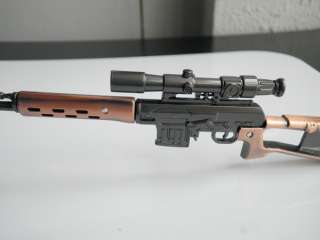 INCHES FULL METAL SVD Sniper Rifle WEAPON MODEL COLLECTION  