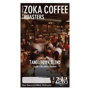 Zoka Coffee Tangletown Blend, Drip Grind, 12 Ounce Bag