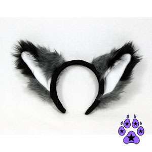 Cosplay FURRY FOX Kitty Anime HEADBAND Hat EARS kitsune  