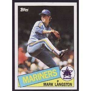  1985 Topps #625 Mark Langston: Sports & Outdoors