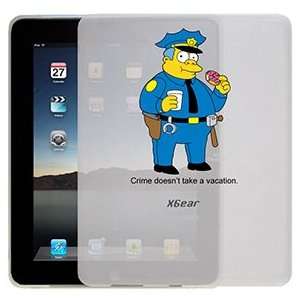  Chief Wiggum on iPad 1st Generation Xgear ThinShield Case 