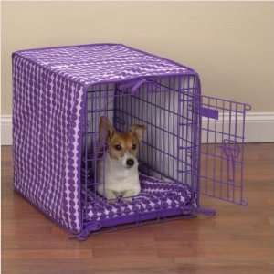    ProSelect Black Gingham Crate Cover and Dog Bed Set: Pet Supplies