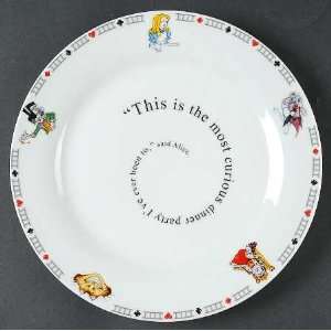  Cardew Design Alice In WonderlandS Cafe Dinner Plate 