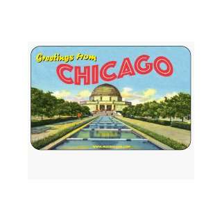  Fridgedoor Chicago Adler Planetarium Domed Magnet 