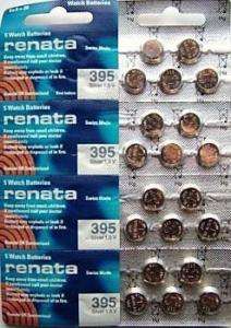 20 Renata 395 Watch Batteries SR927SW V395 D395 610 LA  