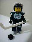 Lego Minifig Hockey Player Skater Minifigure Female Girl #JC3