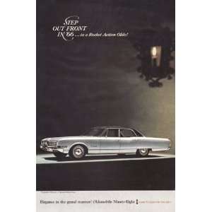  Oldsmobile 1966 Ninety Eight Vintage Ad   (General Motors 