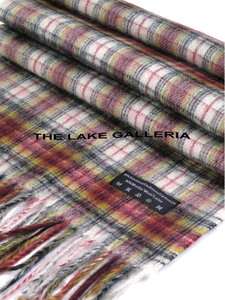   Scottish Plaid Check Wool Cashmere Neck Scarf Muffler Unisex  