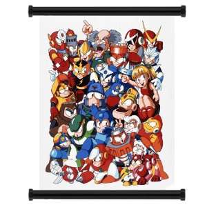  Mega Man Game Fabric Wall Scroll Poster (16 x 20) Inches 