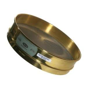 Advantech Brass Test Sieves, 12 Diameter, #112 Mesh, Half Height 