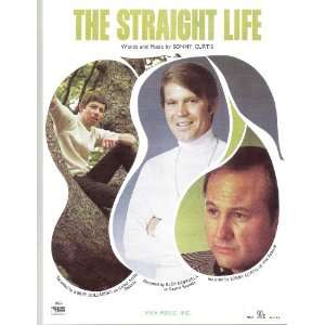  Sheet Music The Straight Life Glen Campbell 207 