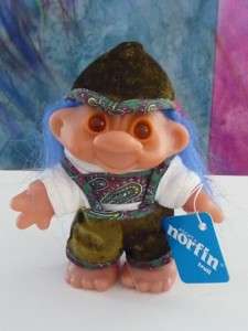 VHTF 1986 Austrian Boy w/tag 5 Dam Norfin Troll NEW  