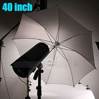40 inch Studio Flash Translucent White soft Umbrella  