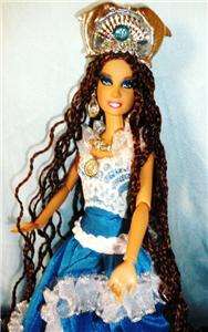 Goddess of the Dolphins barbie doll ooak fully Articulated  