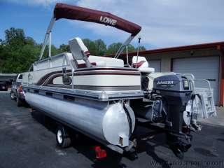 2000 SUNCRUISER TRINIDAD 204 20FT PONTOON BOAT WITH TOP AND TRAILER BY 