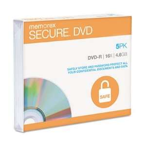   DVD R AES 256BIT SOFTWARE ENCRYPTION SLIM JEWEL CASE Electronics