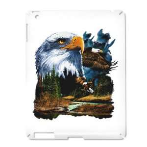  iPad 2 Case White of US American Pride Bald Eagle Collage 