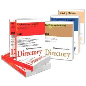   Directory, 7 Vol Set, 2006: Underwriters Laboratories: Books