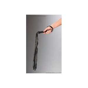  Leather whip Black One Size Leather Arts, Crafts & Sewing