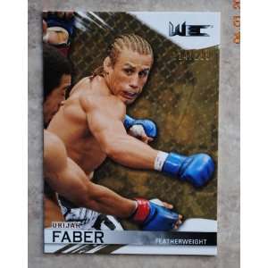  2011 TOPPS UFC KNOCK OUT URIJAH FABER #114/288 TRADING 
