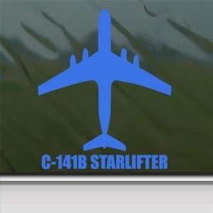  C 141B STARLIFTER Blue Decal Military Soldier Car Blue 