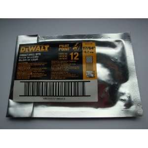  DeWalt Pilot Point 17/64 12 Pack Cobalt Drill Bits