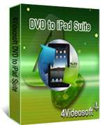 4Videosoft DVD/iPAD converter. Convert DVD videos  