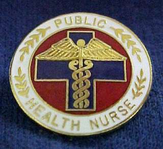 Public Health Nurse Medical Nursing Emblem Pin 5060 New  