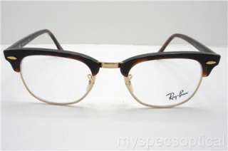 Ray Ban 5154 2372 49 Clubmaster Havana Eyeglass Frame New 100% 