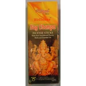  Nag Champa Wellness Incense Sticks   20 Stick Tube
