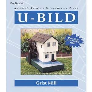  Grist Mill, Plan No. 456 (Woodworking Project Paper Plan 