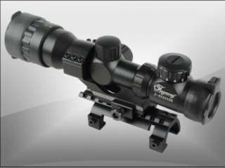 GSG 5 MP5 H&K 2x6x32 AOE DUAL ILL. RANGEFINDER RIFLE SCOPE COMBO 