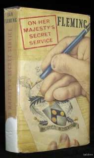 On Her Majestys Secret Service ~ Ian Fleming ~ UK 1st/1st ~ First 