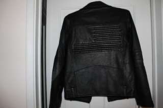 WILLIAM RAST for Target Mens Black Leather Jacket NWT  