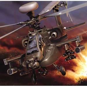  Italeri   1/48 AH 64D Longbow Apache Helicopter (Plastic 