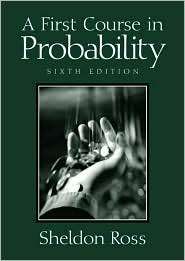   in Probability, (0130338516), Sheldon Ross, Textbooks   